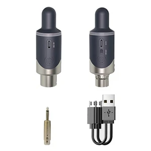 Syst��me de microphone sans fil UHF r��cepteur ��metteur XLR pour pr��sentations - Zdjęcie 1 z 7