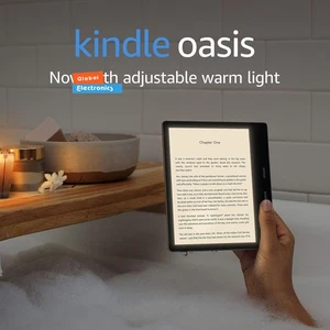 AMAZON KINDLE OASIS EREADER 9TH GEN 7" 32GB WI-FI WATERPROOF WITH WARM LIGHT - Picture 1 of 8