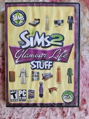 Sims 2: Glamour Life Stuff (PC, 2006) Complete with Manual - Image 1 of 3