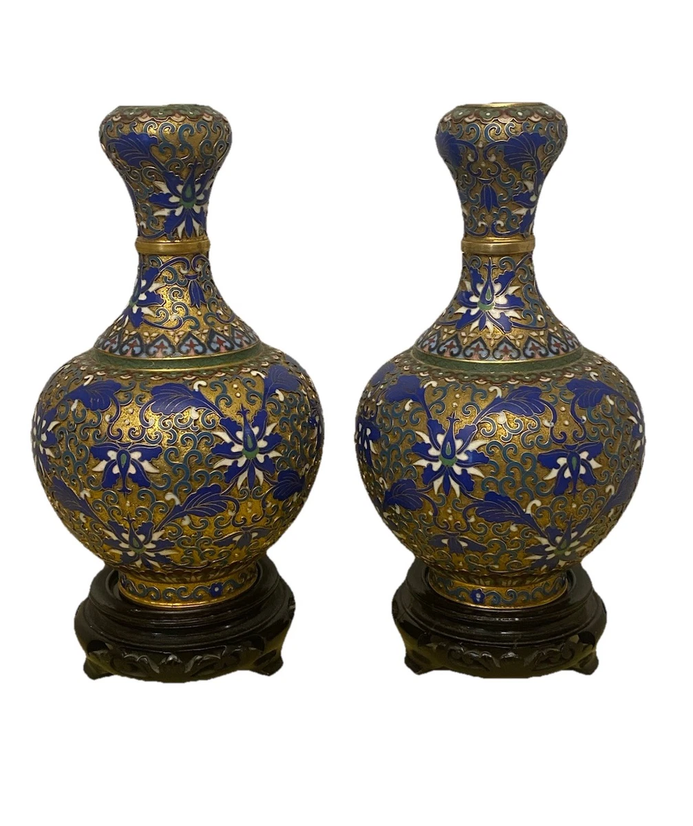 多色复古原始1900-1940 中国古董花瓶| eBay