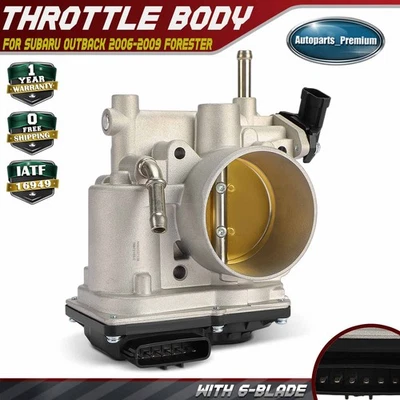 Throttle Body for Subaru Outback 2006-2009 Forester 2006-2010 Impreza 2006-2011 - Image 1 of 4