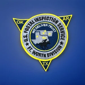 Patch Divisione Valore Ft. Servizio Ispezione Postale USA - Foto 1 di 3