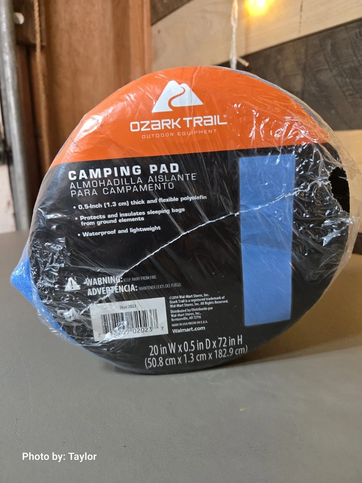 Ozark Trail Camping Pad Lightweight 20x72x5 Outdoor Equipment Waterproof