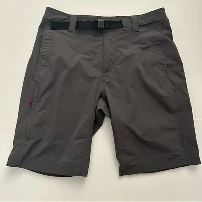Pantalones Cortos REI CO OP Gris Oscuro Camping Senderismo Aire Libre Calce Regular Talla 34 Foto 1 de 4