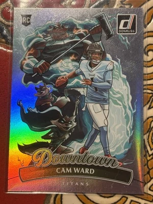 2025 Panini Donruss Cam Ward Downtown SSP дебютант RC — ультраредкий чехол, хит! 🔥 - Изображение 1 из 2