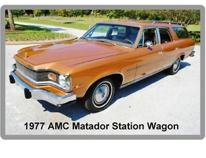 1977 AMC Matador Station Wagon Auto Refrigerator / Tool Box Magnet - Picture 1 of 1