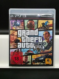 Grand Theft Auto V 5 Five Playstation 3 PS3 FSK 18 CiB - Picture 1 of 4