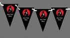 James Bond Red Black Personalised Carnival Fete Street Party Bunting