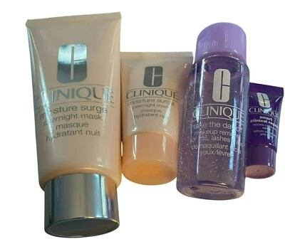 Clinique Moisture Surge Overnight Mask 3.4 Fl Oz and 1 Fl Oz, Take The Day Off M - Image 1 of 4