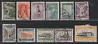 Grèce 1927 SC# 321 - 331 - Onze timbres différents - Lot d'occasion #07