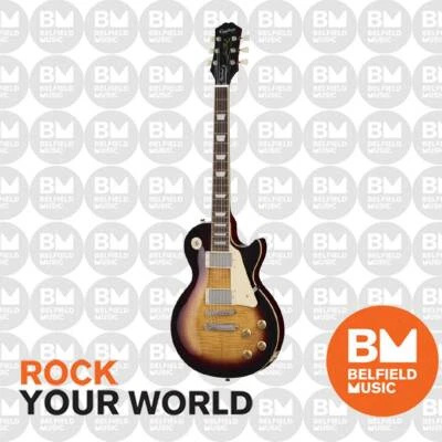 Epiphone Les Paul Standard 50s Figured Top Electric Guitar Bourbon Burst - image 1 of 4