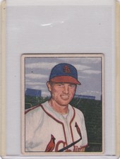 1950 Bowman Baseball Card #239 Bill Howerton St. Louis Cardinals - VG