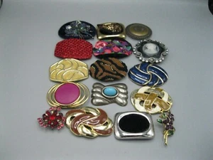 Lot of 16 Scarf Buckles / Pins / Belt Buckles - Picture 1 of 6