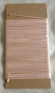 Non Elastic Non Stretch Pink Ballet Shoe Cord approx 2mm x 10mtr - Picture 1 of 4
