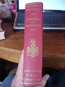 MORALS AND DOGMA ANCIENT ACCEPTED SCOTTISH RITE FREEMASONRY (1966 - Picture 1 of 3