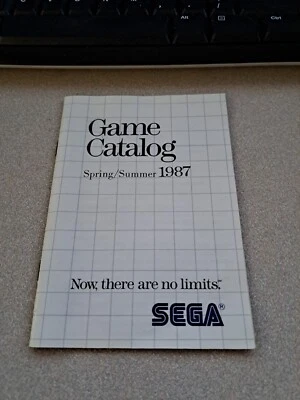 Sega Master System 1987 Spring/Summer Video Game Catalog Booket - Image 1 of 4