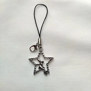 Star Fairy Cell Phone Charm Strap Pendant Chain Hanging Key Car Decor Lanyard - Zdjęcie 1 z 4