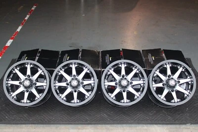 RUEDAS DE ALUMINIO HONDA RINCON 12" HL10 ATV / UTV (JUEGO 4) IRS1CA Foto 1 de 3