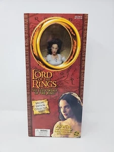 RARO Vestido Blanco El Señor de los Anillos ARWEN 12" Muñeca Figura de Acción Juguete Biz - Nuevo en Caja - Imagen 1 de 4