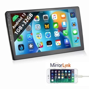 Radio estéreo para automóvil Android 13 Mirror Link GPS Navi WiFi 9 doble pantalla táctil 2Din - Imagen 1 de 24