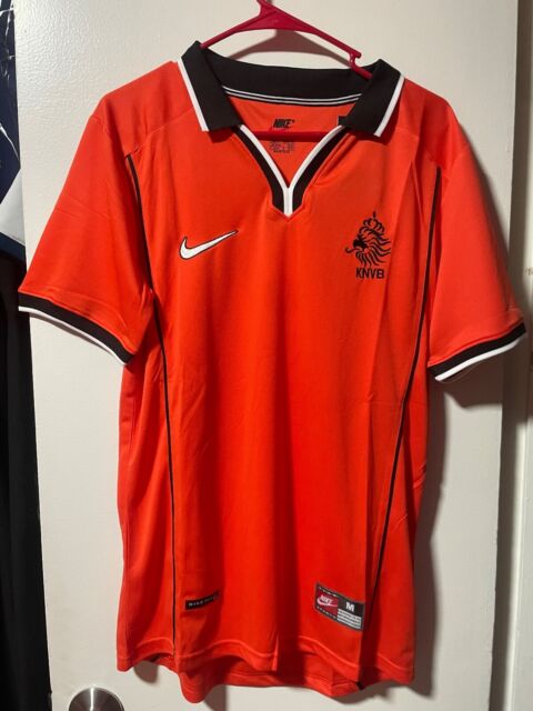 Stryker Netherlands Soccer Team Shirt Adult Orange Knvb (Small)