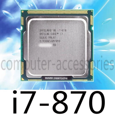 Intel Core i7-870 2.93GHz Quad-Core LGA 1156 CPU Processor - Image 1 of 2