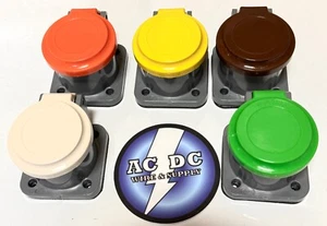 480V 400A HUBBELL SERIES 16 CAMLOCK DEVICES SET PANEL STR RECEPT NON-MET COVERS - Picture 1 of 6