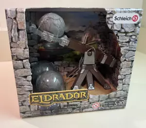 Castillo Schleich Eldrador, 42223, Catapulta + 3 Misiles de Roca, Hecho en Europa - Imagen 1 de 9