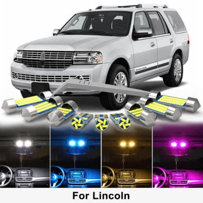 LED Interior Light For Lincoln Navigator MKS MKT MKX MKZ LS Continental Town Foto 1 de 4