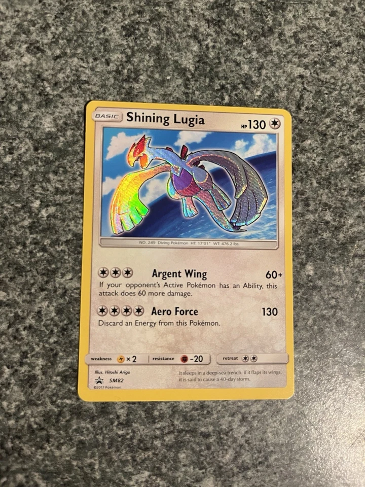 Shining Lugia SM82 Shining Legends Holo Promo Ultra Rare Pokemon Card NM - Image 1 of 4