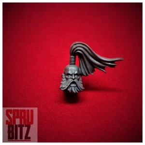 Space Wolf Pack Head Top Knot Hair | Warhammer 40,000 Marines Wolves bitz  C197 - Picture 1 of 1