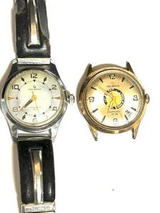 2 RELOJES HELBROS INVENCIBLE MOOSE FRANCIA E INVENCIBLE ALEMANIA VINTAGE 1 FUNCIONA - Imagen 1 de 16
