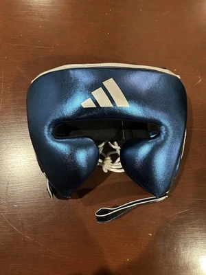 Protector de cabeza Adidas Boxing Pro azul metálico - L Foto 1 de 3