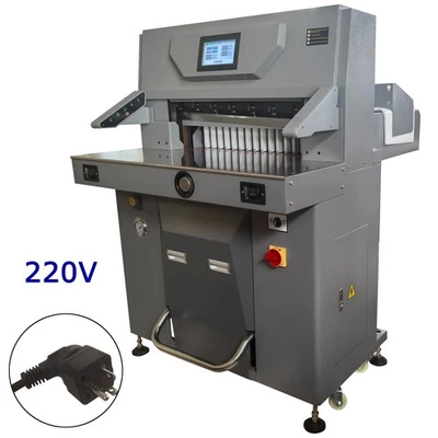 PreAsion 26in Program Control Electric Hydraulic Paper Cutter Paper Trimmer 220V - Image 1 of 4