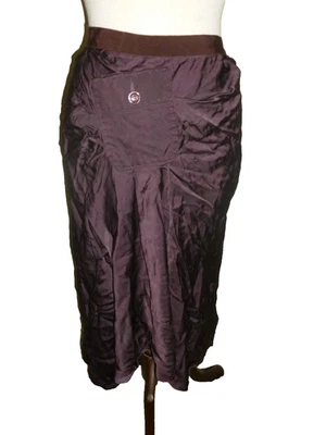 Saia de bolso Moschino malha rayon alargamento borgonha tamanho 8 - Imagem 1 de 4