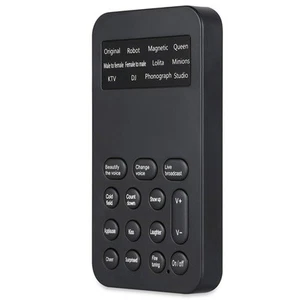 Voice Changer Handheld Microphone Voice Changer with Sound Multifunctional8497 - Photo 1/9