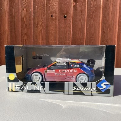 SOLIDO RACING 9021-06 CITROEN XSARA WRC MONTE CARLO 2004 #3 LOEB -1:18 SCALE - Image 1 of 4