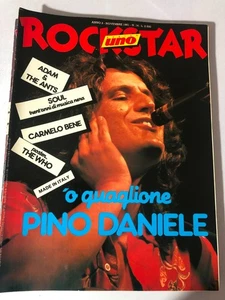 Rivista Rockstar Numero Uno 1981 Nr. 14 Pino Daniele Carmelo Bene The Who - Imagen 1 de 2
