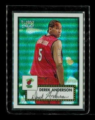2005-06 Topps 1952 Style Derek Anderson #117 Chrome Refractor 236/299 Miami Heat - Image 1 of 2