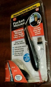 Pocket Mouse Pen As Seen On TV Genuine USB Wireless Optical 2-in-1 Digital Pen - Picture 1 of 2