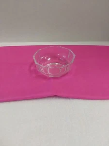 Vintage Crystal Glass Round Desert/Candy Bowl Made In Italy 4.5" W X 2" H - Picture 1 of 5