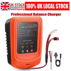 Professional Balance Charger for 2S 3S 7.4V 11.1V Lipo LiFe NiMh Battery RC Cars - Picture 1 of 10