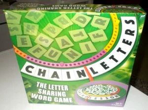 CHAIN LETTERS THE LETTER SHARING WORD GAME By DRUMMOND PARK - NEW & SEALED - - Picture 1 of 4