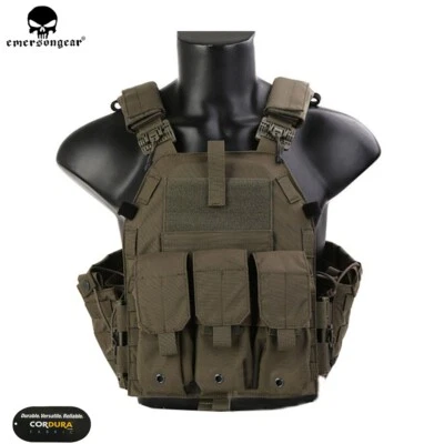 EMERSONGEAR Emerson Tactical LBT 6094K Quick Release Plate Carrier Combat Vest Hunting RG