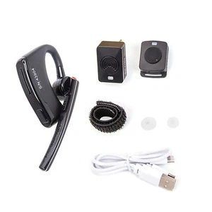 Walkie Talkie M Plug PTT Bluetooth Earpiece Wireless Headset For Motorola - Zdjęcie 1 z 10