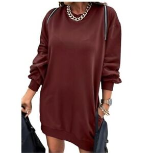AlvaQ Women's Fashion Sweatshirt 2024 Casual Fall Winter Pullover Long Sleeve Of