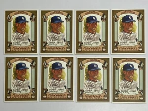 (8) 2007 Topps Allen & Ginters Dick Perez Sketch #19 DEREK JETER Yankees - Picture 1 of 2