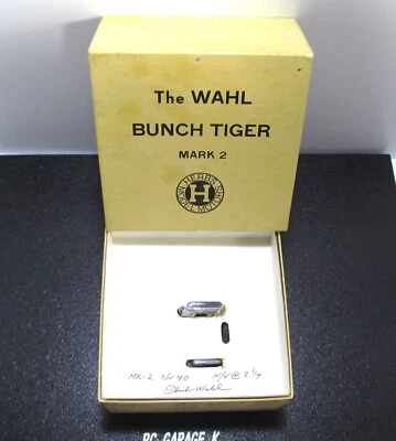 The WAHL BUNCH TIGER MARK2 Vintage Ignition Engine for Model Airplanes Rare f/s - Image 1 of 4