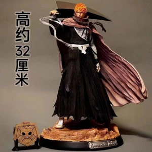 BLEACH Kurosaki Ichigo PVC GK Figure Statue Model Anime Collection 33cm XmasGift - Picture 1 of 7