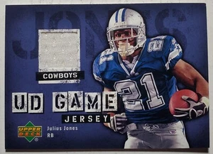 2006 Upper Deck UD Game Jersey #GJ-JJ Julius Jones Dallas Cowboys-FREE USA SHIP - Picture 1 of 2